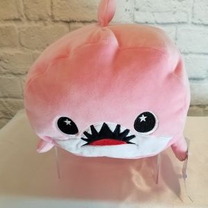 Moosh Moosh Nibbler the Shark Fluffy Plush Pillow